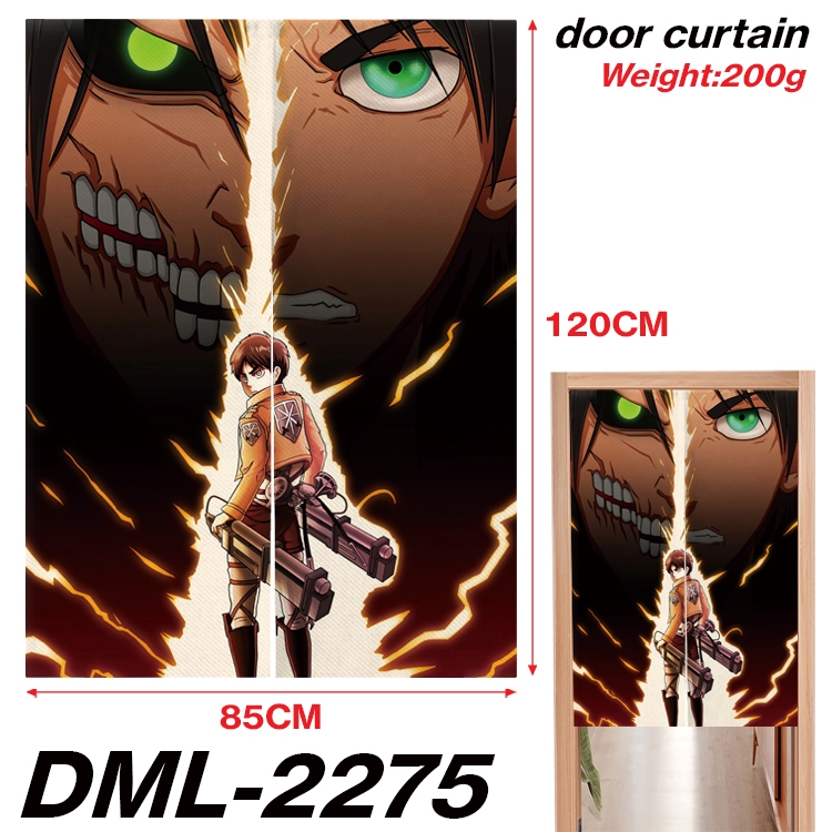 Shingeki no Kyojin Animation full-color curtain 85x120CM DML-2275
