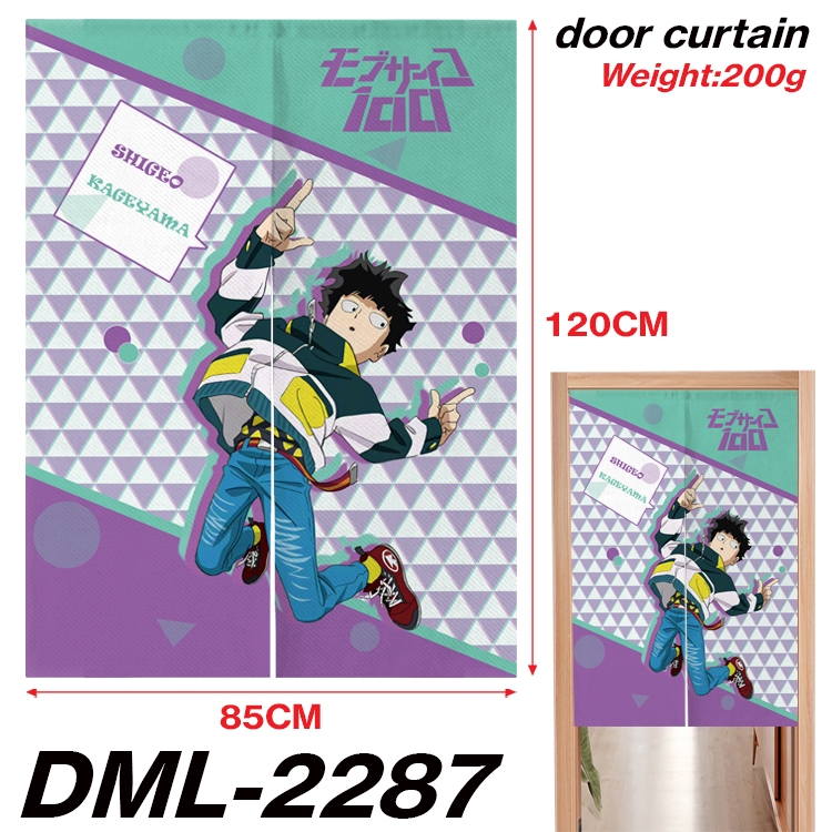 Mob Psycho 100 Animation full-color curtain 85x120CM DML-2287