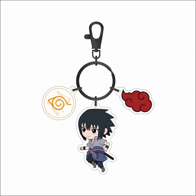  Naruto 3 Pendant Acrylic Keychain Bag Pendant Decorations price for 5 pcs 