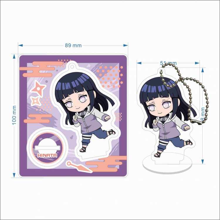 Naruto Anime Anime characters acrylic Standing Plates Keychain 10cm
