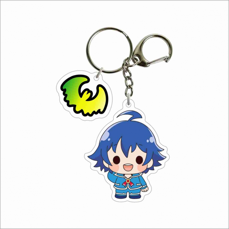 The students in the room are possessed Epoxy Keychain Bag Pendant Decoration Ornament price for 2 pcs