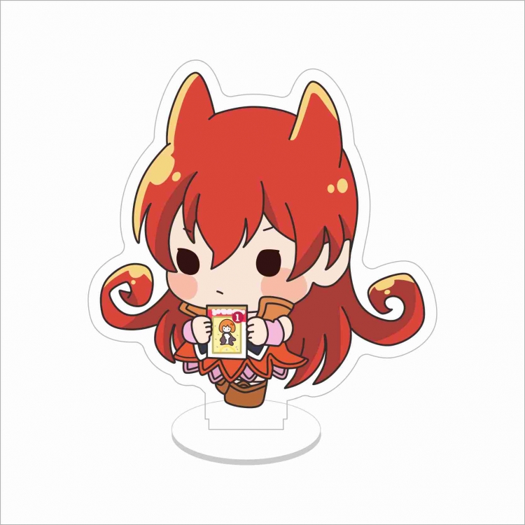 The students in the room are possessed Anime characters acrylic Standing Plates Keychain 10cm