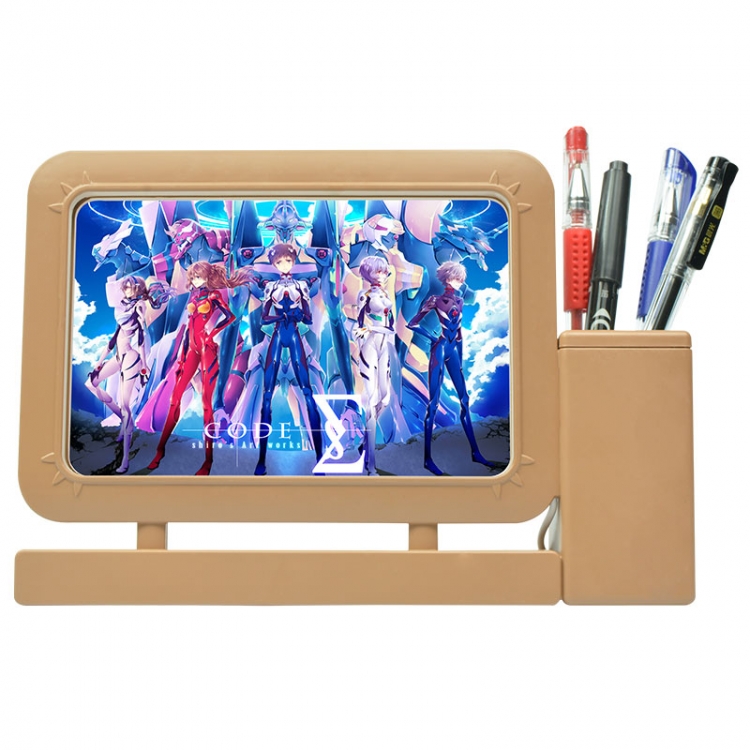 EVA Anime Acrylic Penholder Night Lamp 3mm Film