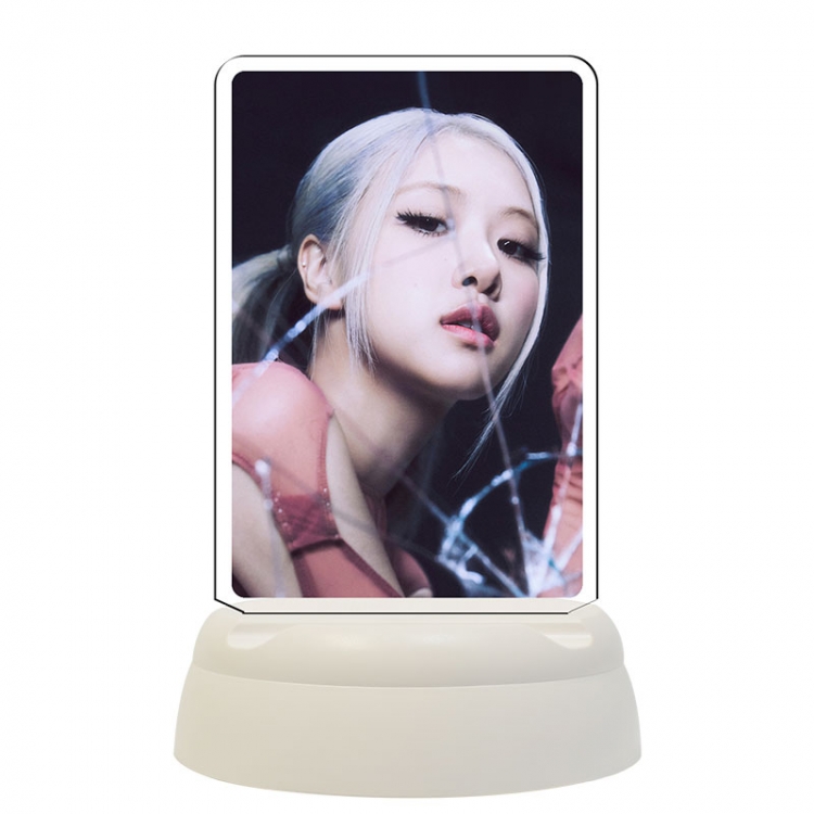 BLACKPINK Star Acrylic 3D night light Bluetooth speaker 124x124x193mm