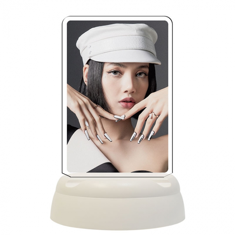 BLACKPINK Star Acrylic 3D night light Bluetooth speaker 124x124x193mm