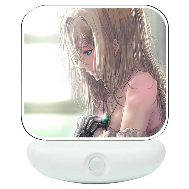 Violet Evergarden Cartoon charging induction night light box package 12X8cm