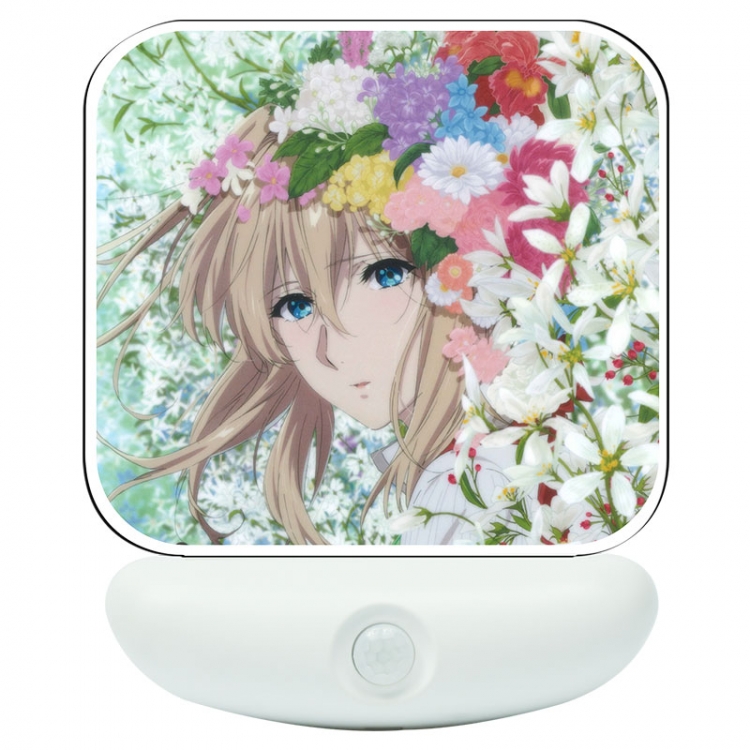 Violet Evergarden Cartoon charging induction night light box package 12X8cm