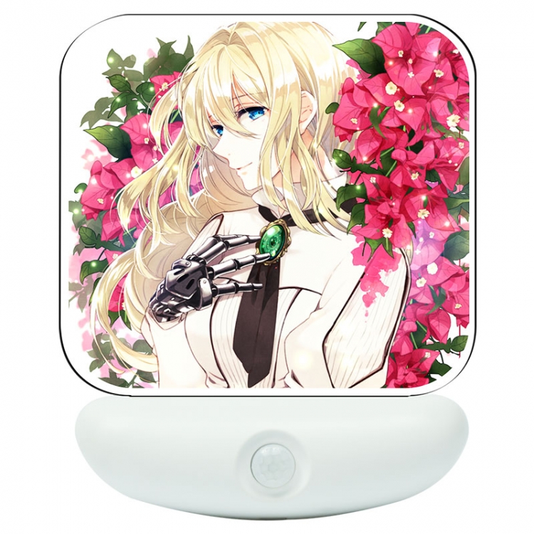 Violet Evergarden Cartoon charging induction night light box package 12X8cm