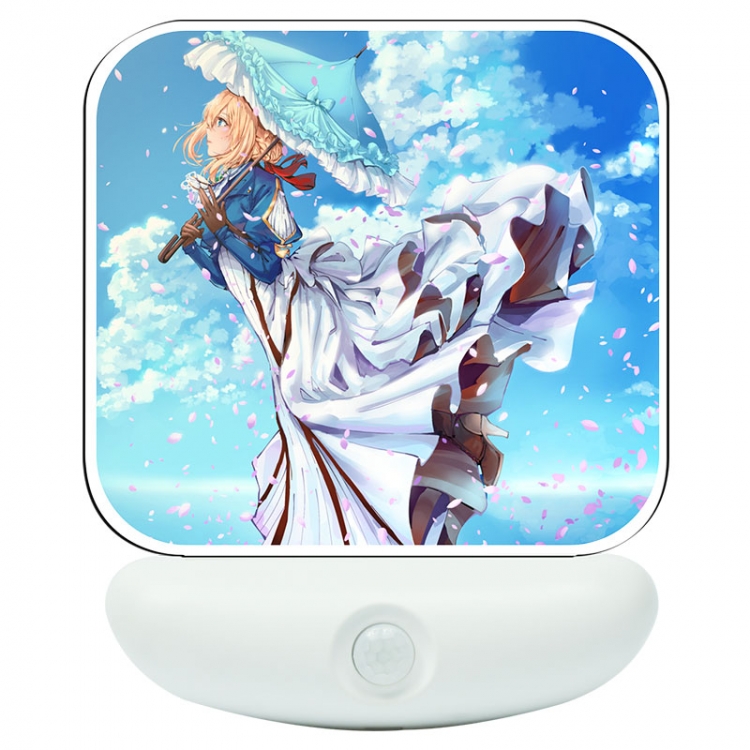 Violet Evergarden Cartoon charging induction night light box package 12X8cm