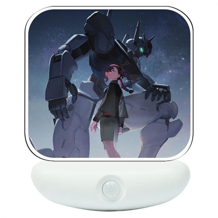 Gundam Cartoon charging induction night light box package 12X8cm