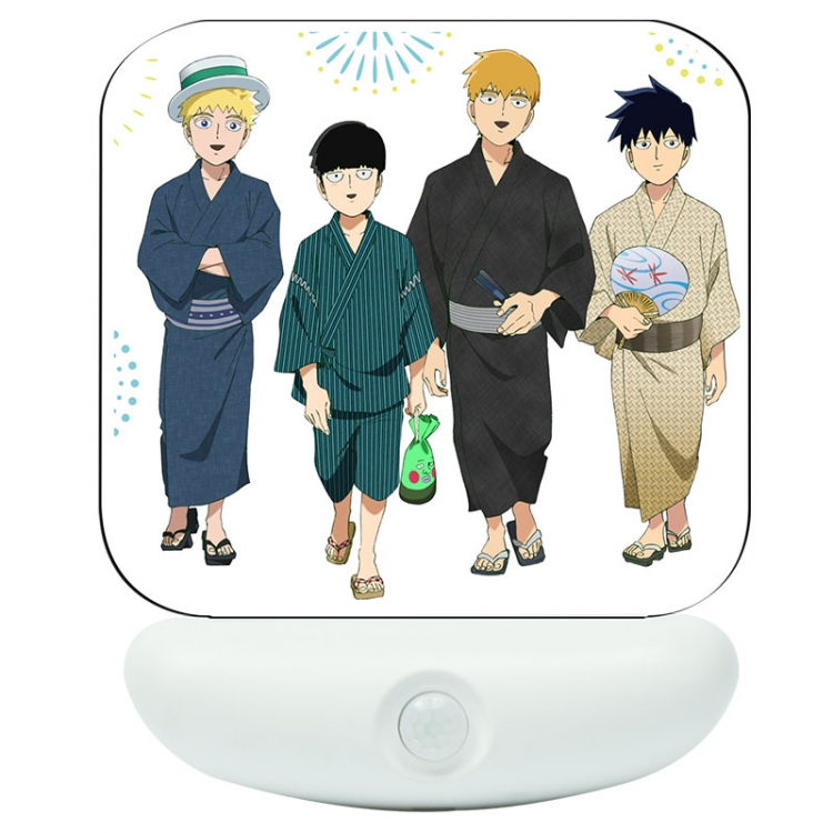 Mob Psycho 100 Cartoon charging induction night light box package 12X8cm