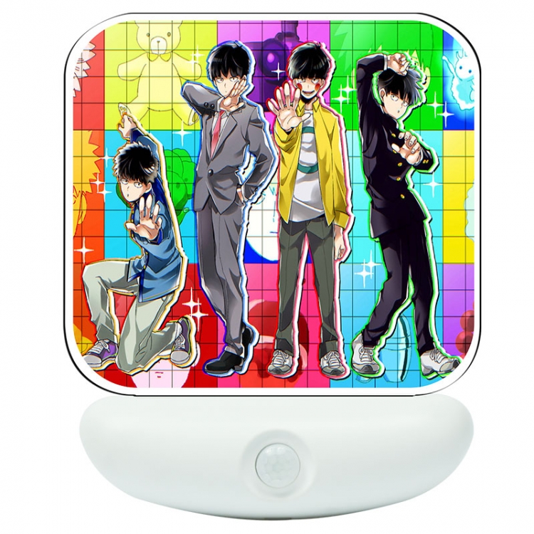 Mob Psycho 100 Cartoon charging induction night light box package 12X8cm