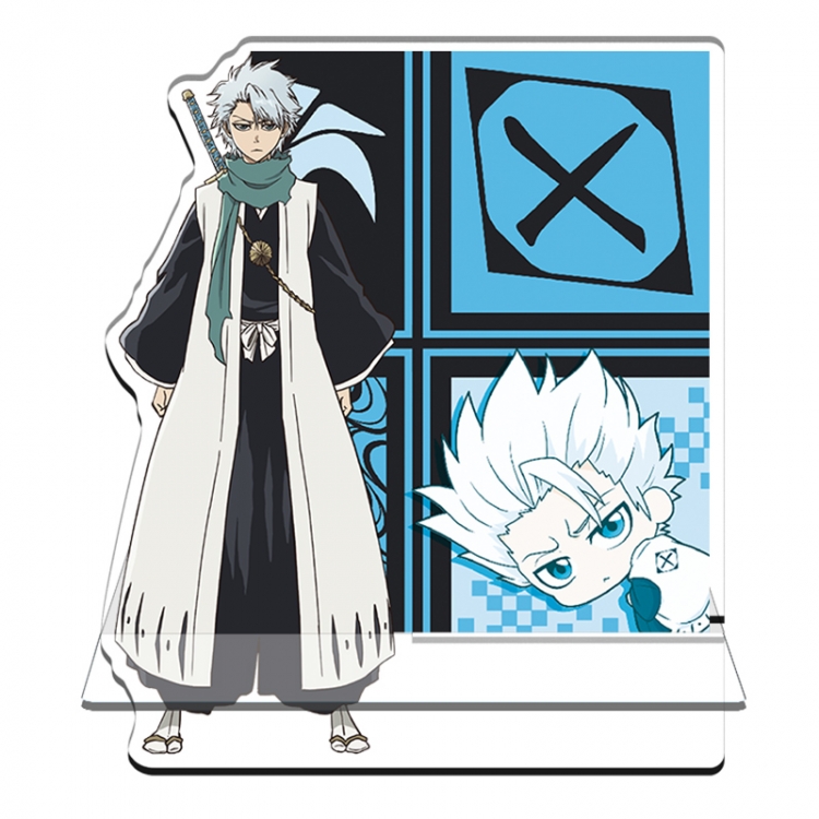 Bleach Anime Acrylic special-shaped Mobile phone holder Standing Plates 11x13cm