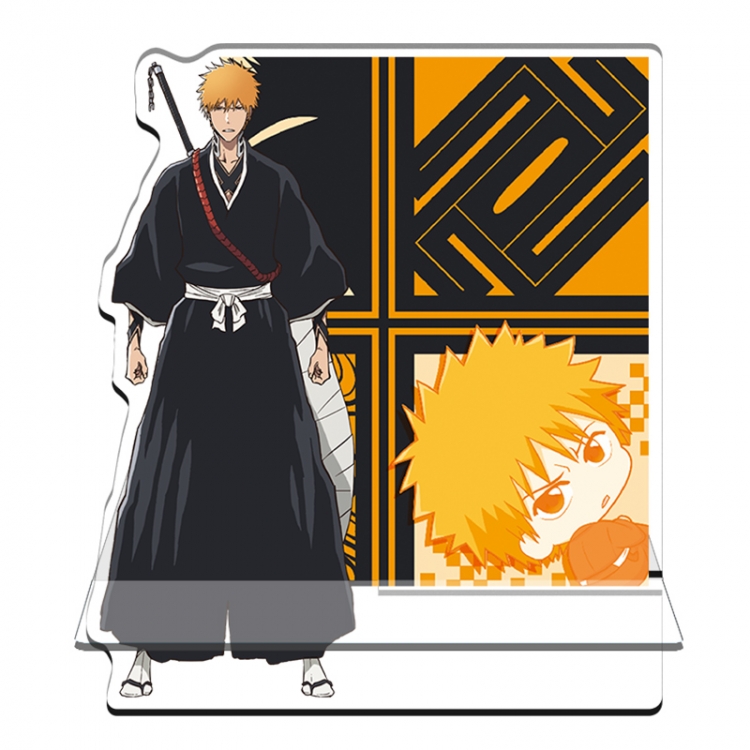 Bleach Anime Acrylic special-shaped Mobile phone holder Standing Plates 11x13cm