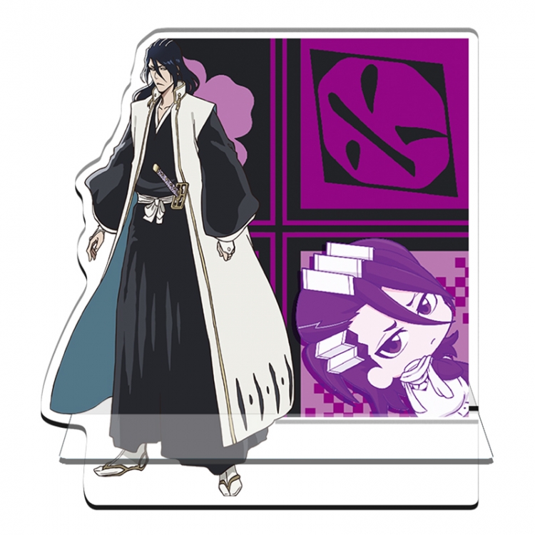 Bleach Anime Acrylic special-shaped Mobile phone holder Standing Plates 11x13cm