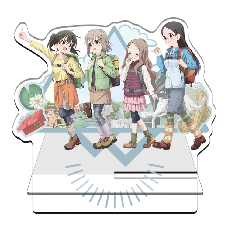 Encouragement of Climb Anime Acrylic special-shaped Mobile phone holder Standing Plates 11x13cm