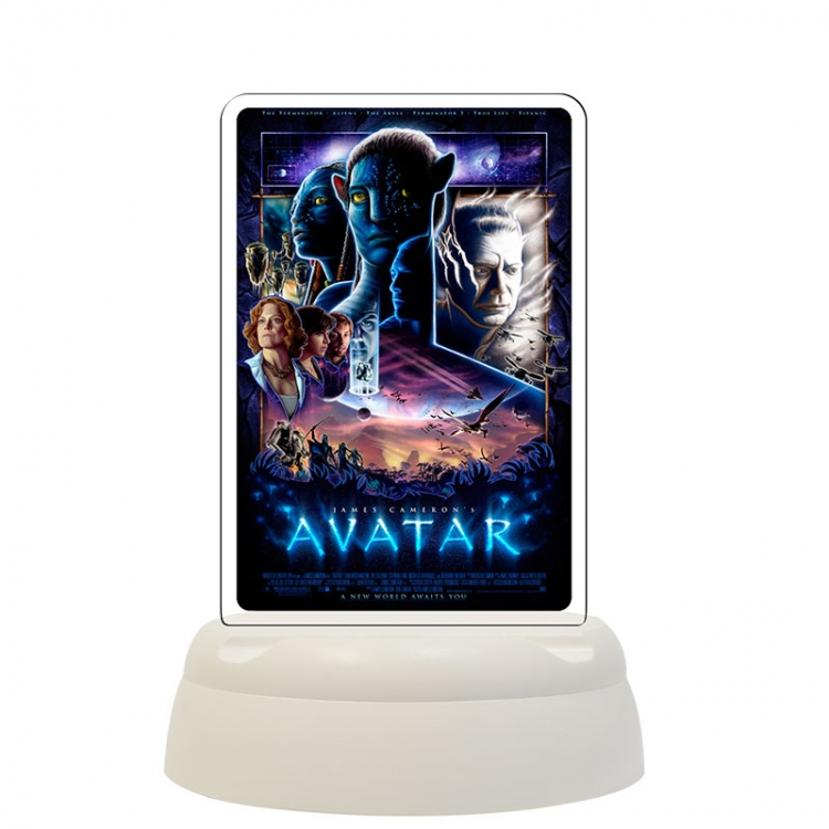 Avatar Acrylic 3D night light Bluetooth speaker 124x124x193mm