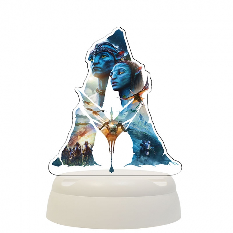 Avatar Acrylic 3D night light Bluetooth speaker 124x124x193mm