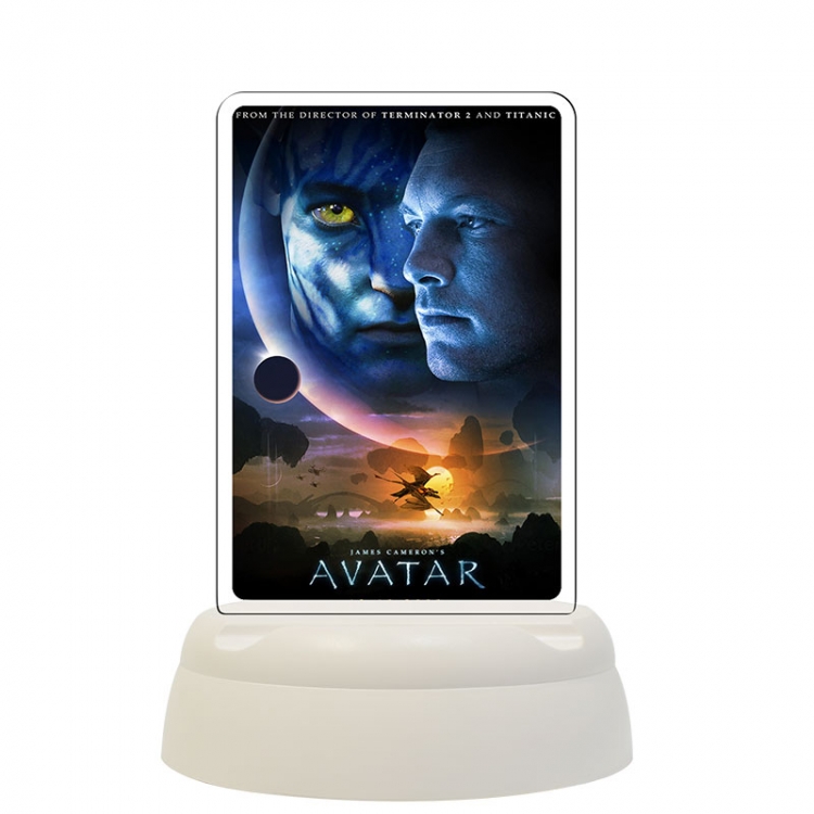 Avatar Acrylic 3D night light Bluetooth speaker 124x124x193mm