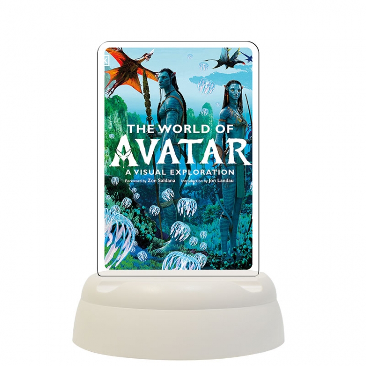 Avatar Acrylic 3D night light Bluetooth speaker 124x124x193mm