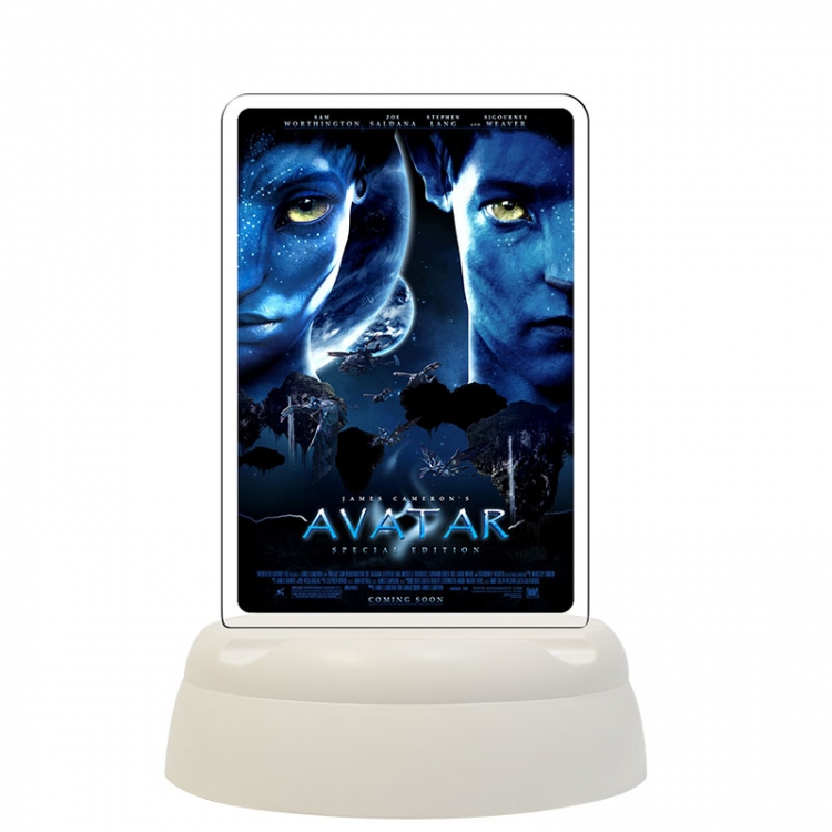 Avatar Acrylic 3D night light Bluetooth speaker 124x124x193mm