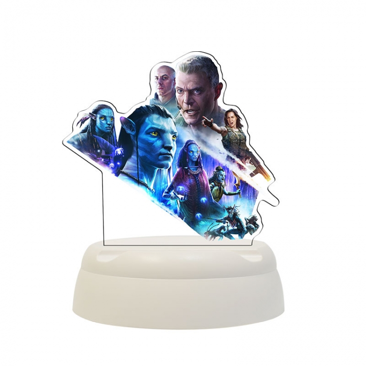 Avatar Acrylic 3D night light Bluetooth speaker 124x124x193mm