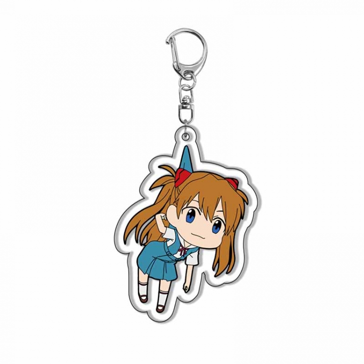EVA Anime Acrylic Keychain Charm price for 5 pcs 5458