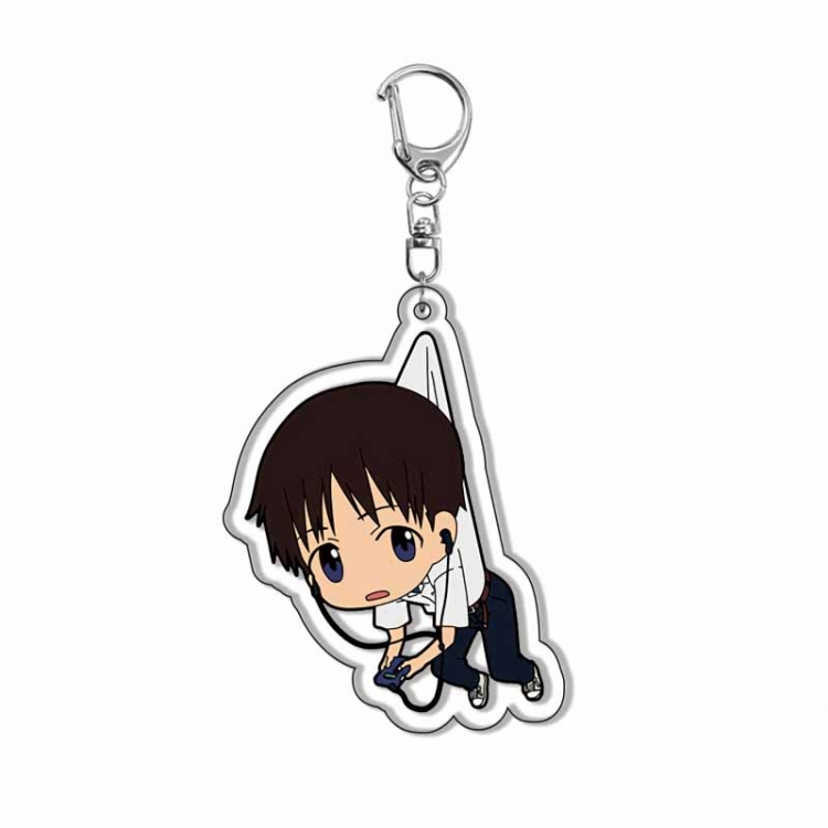 EVA Anime Acrylic Keychain Charm price for 5 pcs