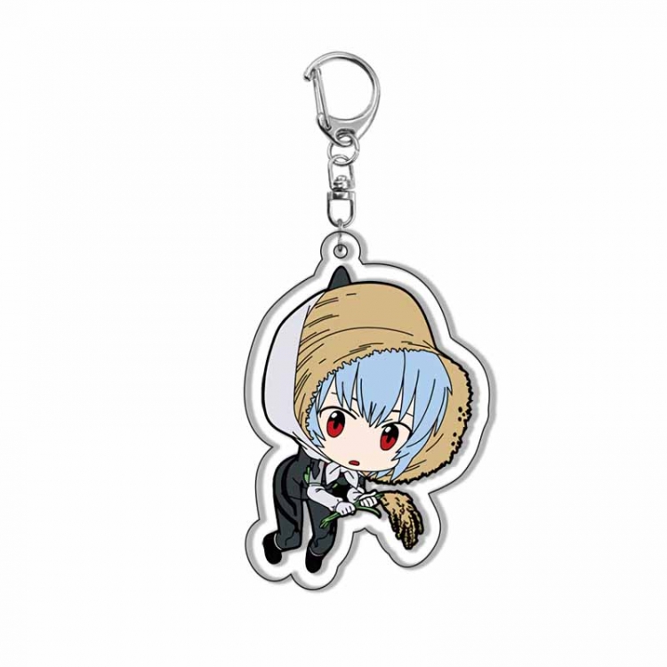 EVA Anime Acrylic Keychain Charm price for 5 pcs  5461