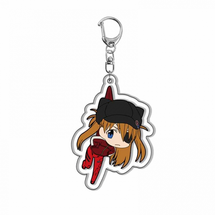 EVA Anime Acrylic Keychain Charm price for 5 pcs  5460