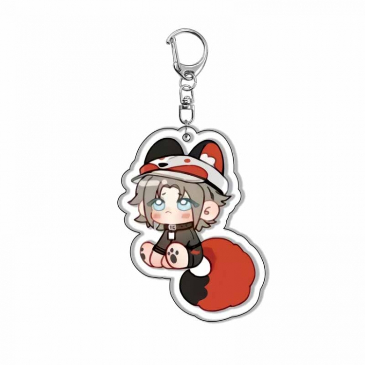 luxiem Anime Acrylic Keychain Charm price for 5 pcs  9176