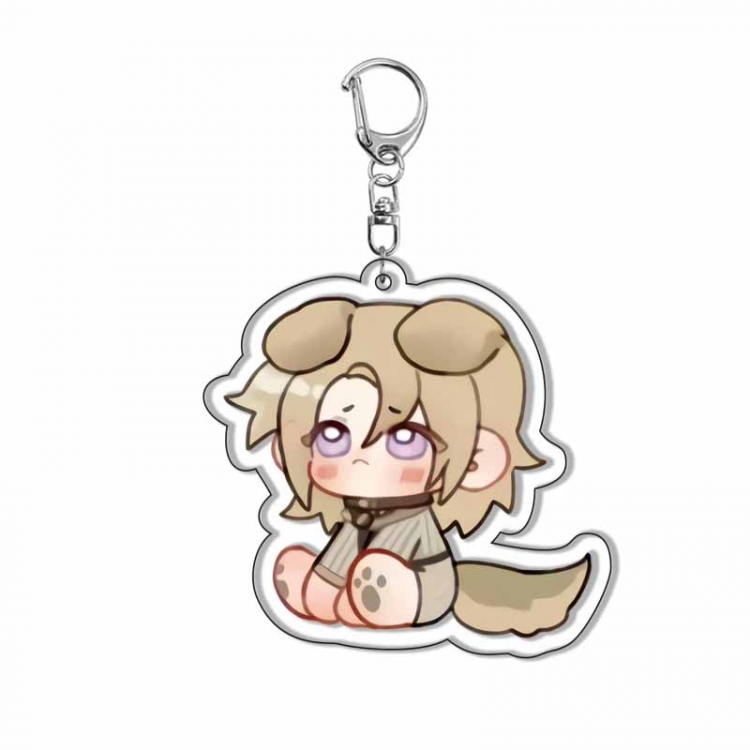 luxiem Anime Acrylic Keychain Charm price for 5 pcs 9178