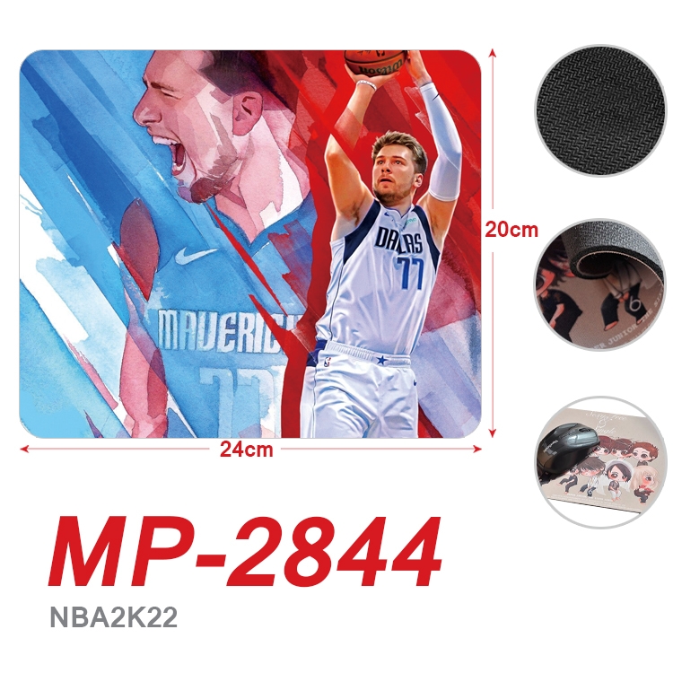 NBA2K22 Full Color Printing Mouse Pad Unlocked 20X24cm price for 5 pcs MP-2844A