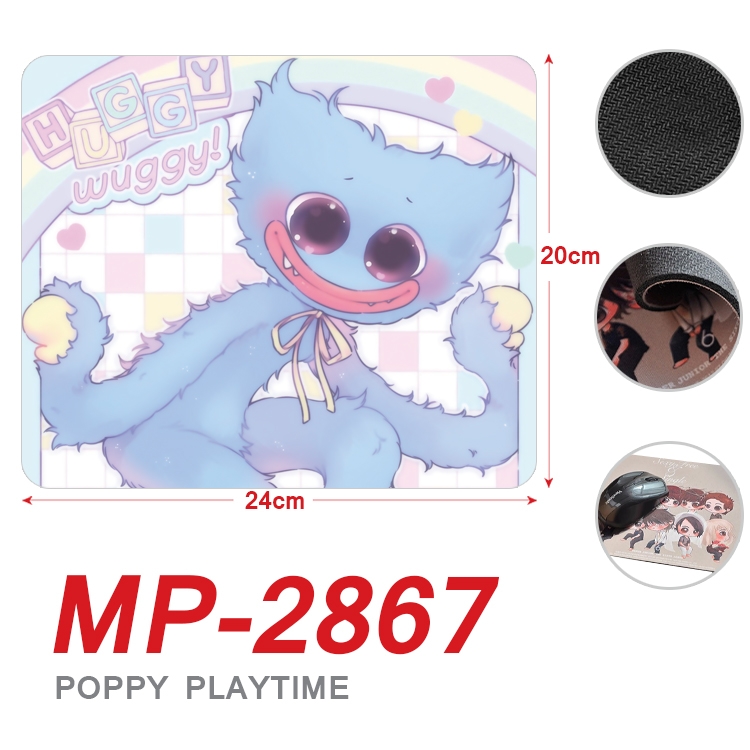 Poppy Playtime Anime Full Color Printing Mouse Pad Unlocked 20X24cm price for 5 pcs MP-2867A