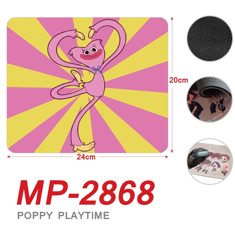 Poppy Playtime Anime Full Color Printing Mouse Pad Unlocked 20X24cm price for 5 pcs MP-2868A