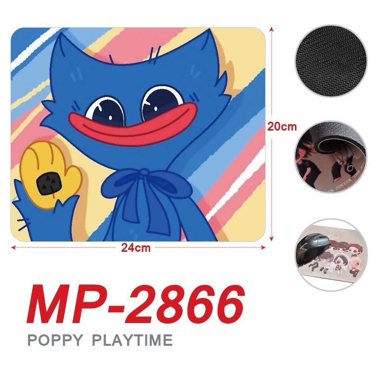 Poppy Playtime Anime Full Color Printing Mouse Pad Unlocked 20X24cm price for 5 pcs MP-2866A