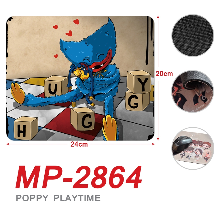 Poppy Playtime Anime Full Color Printing Mouse Pad Unlocked 20X24cm price for 5 pcs  MP-2864A