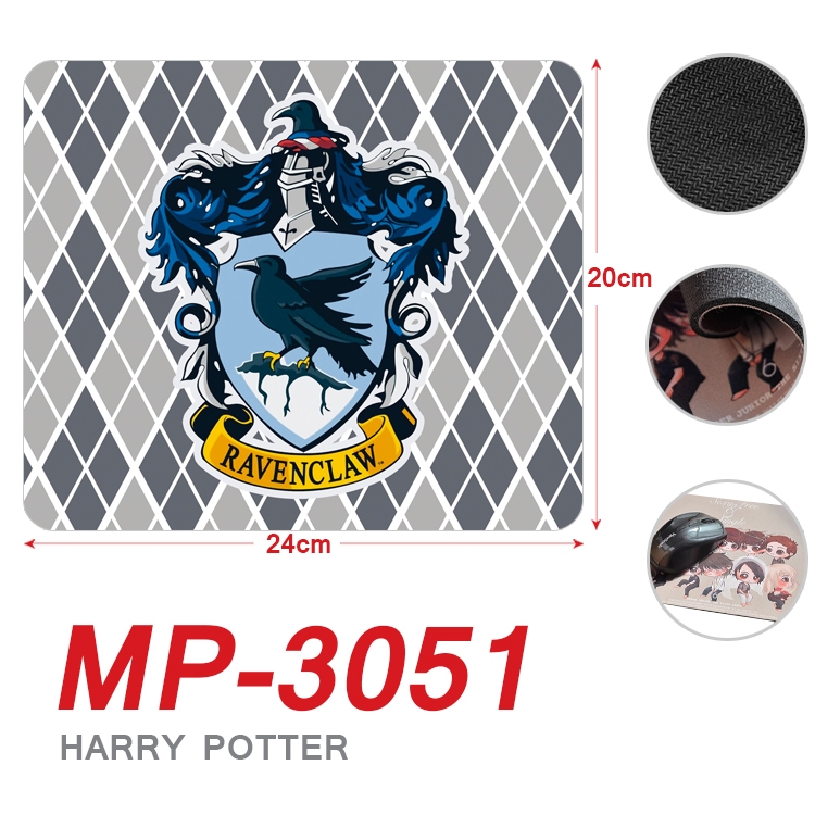 Harry Potter Anime Full Color Printing Mouse Pad Unlocked 20X24cm price for 5 pcs MP-3051A
