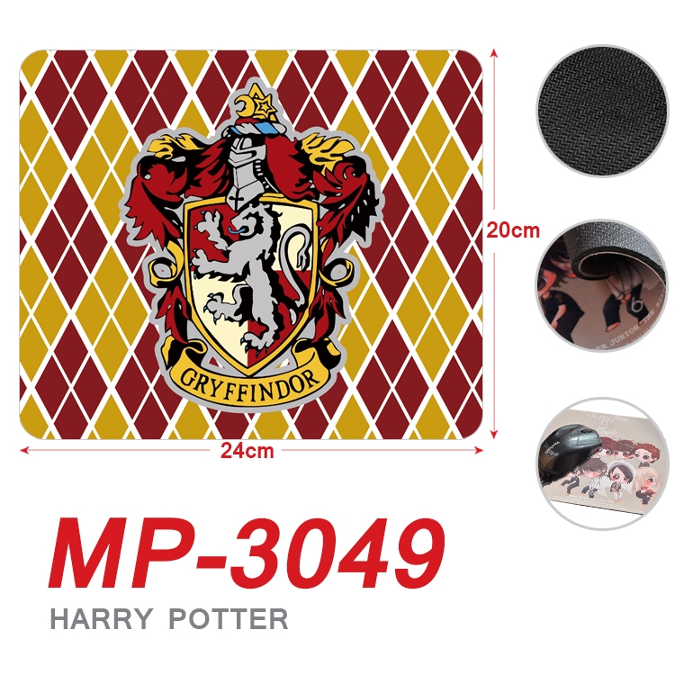 Harry Potter Anime Full Color Printing Mouse Pad Unlocked 20X24cm price for 5 pcs MP-3049A