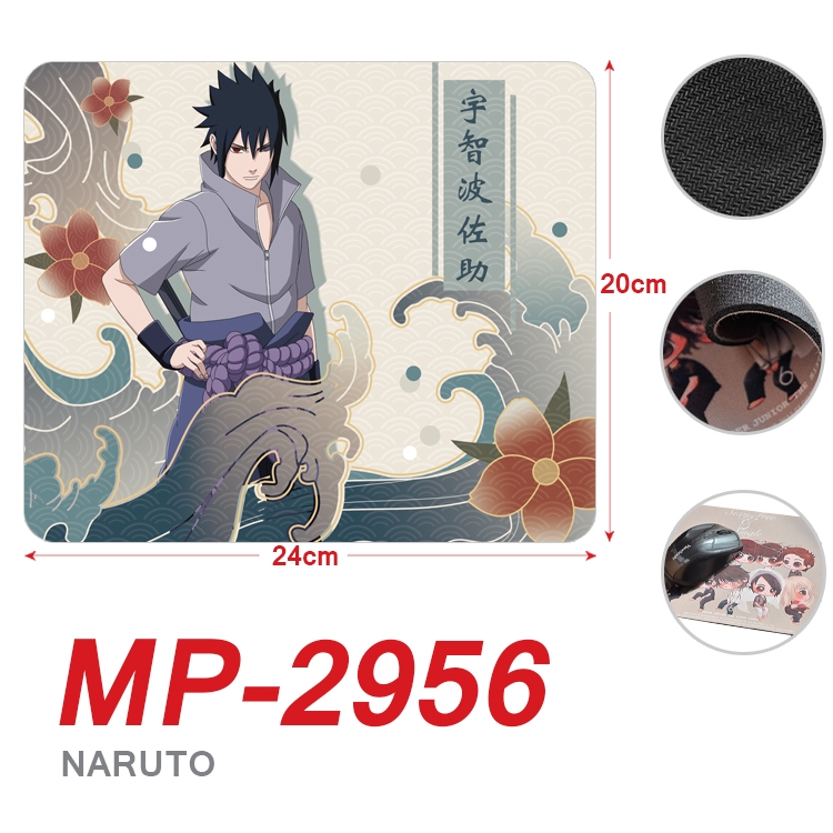 Naruto Anime Full Color Printing Mouse Pad Unlocked 20X24cm price for 5 pcs MP-2956A