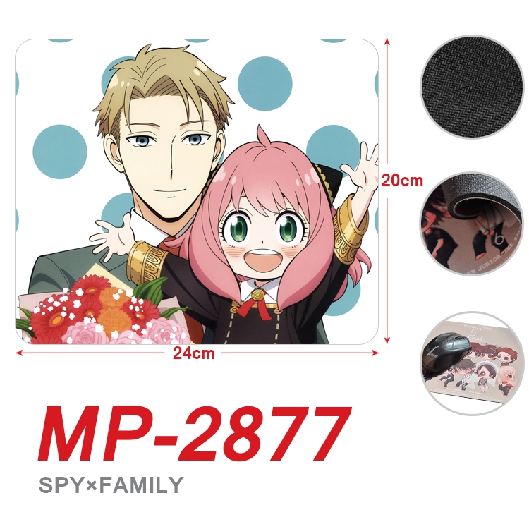SPY×FAMILY Anime Full Color Printing Mouse Pad Unlocked 20X24cm price for 5 pcs  MP-2877A