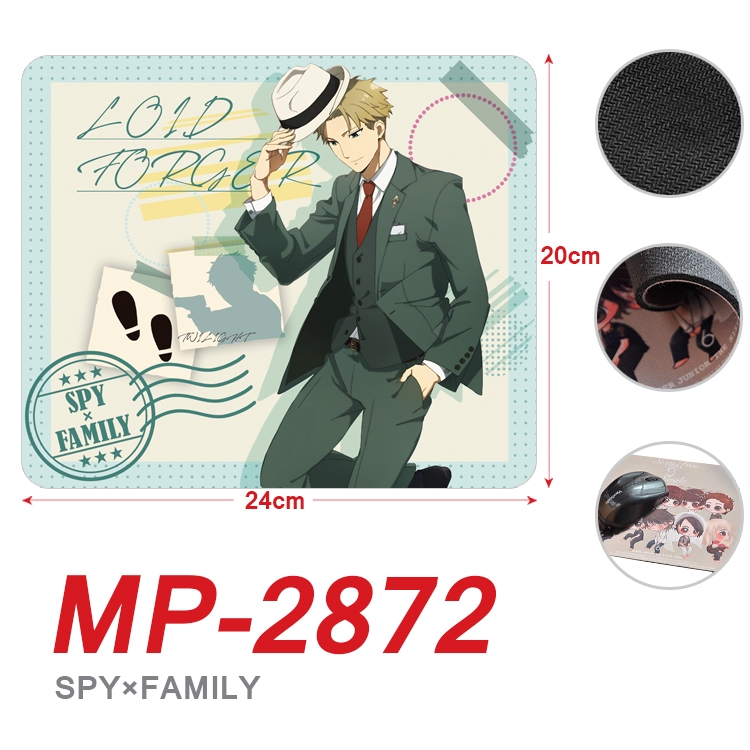 SPY×FAMILY Anime Full Color Printing Mouse Pad Unlocked 20X24cm price for 5 pcs  MP-2872A