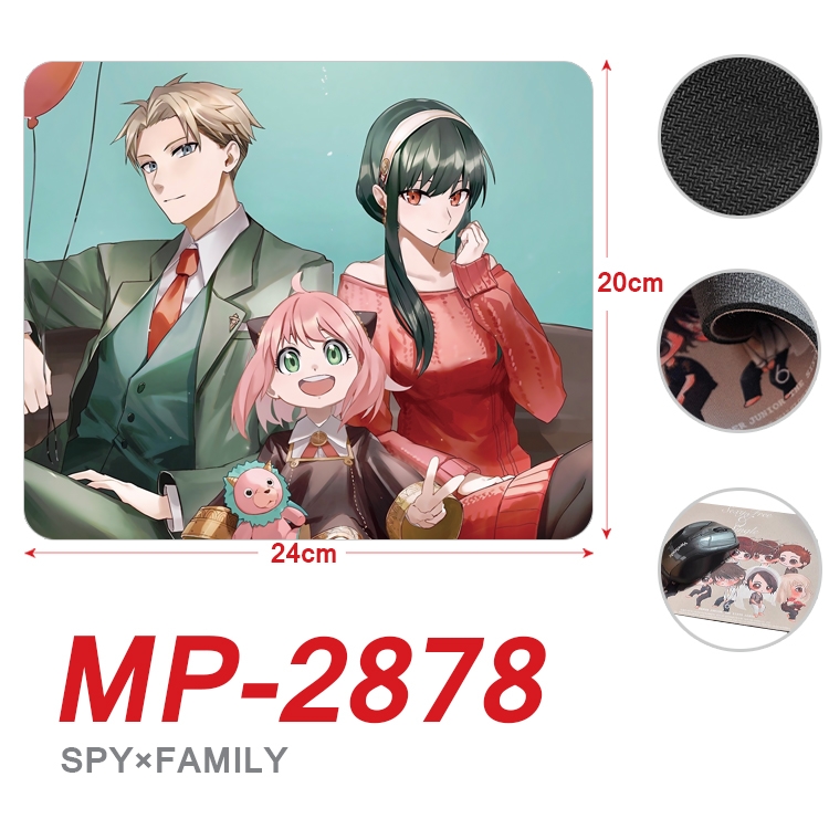 SPY×FAMILY Anime Full Color Printing Mouse Pad Unlocked 20X24cm price for 5 pcs MP-2878A