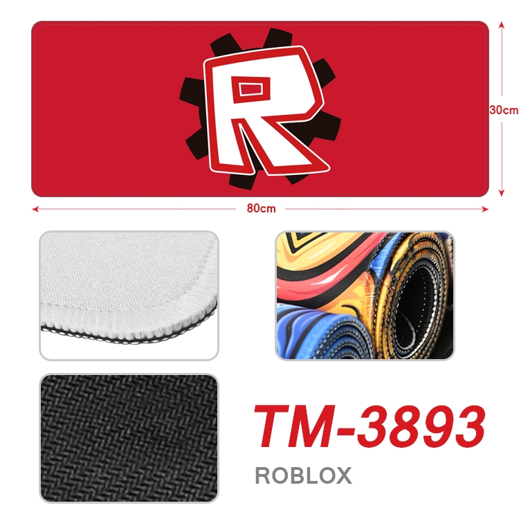 Robllox Anime peripheral new lock edge mouse pad 30X80cm TM-3893A