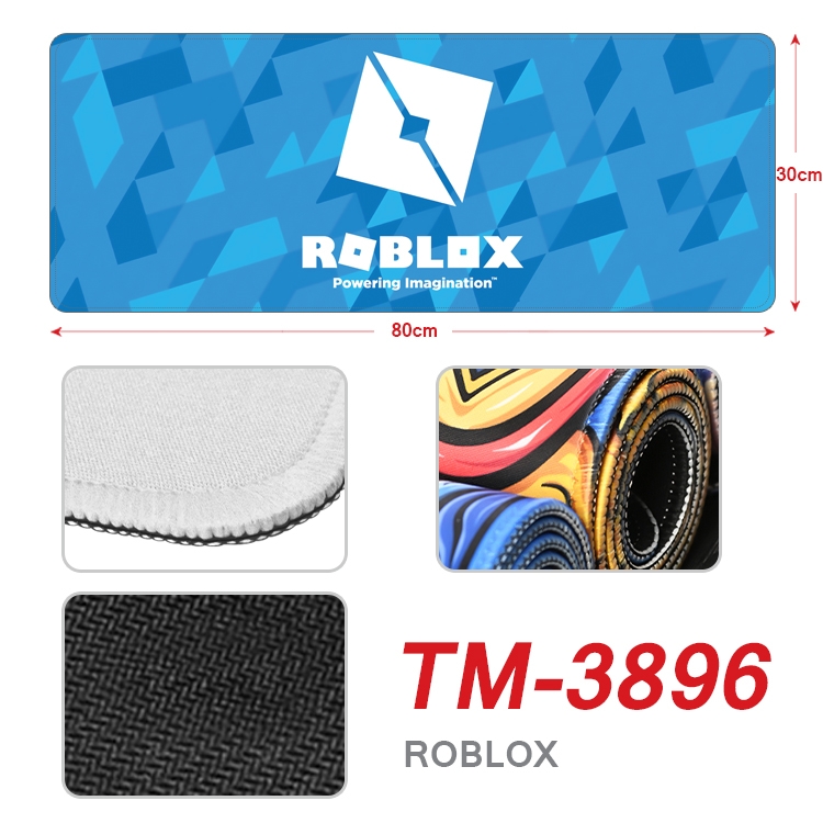 Robllox Anime peripheral new lock edge mouse pad 30X80cm TM-3896A