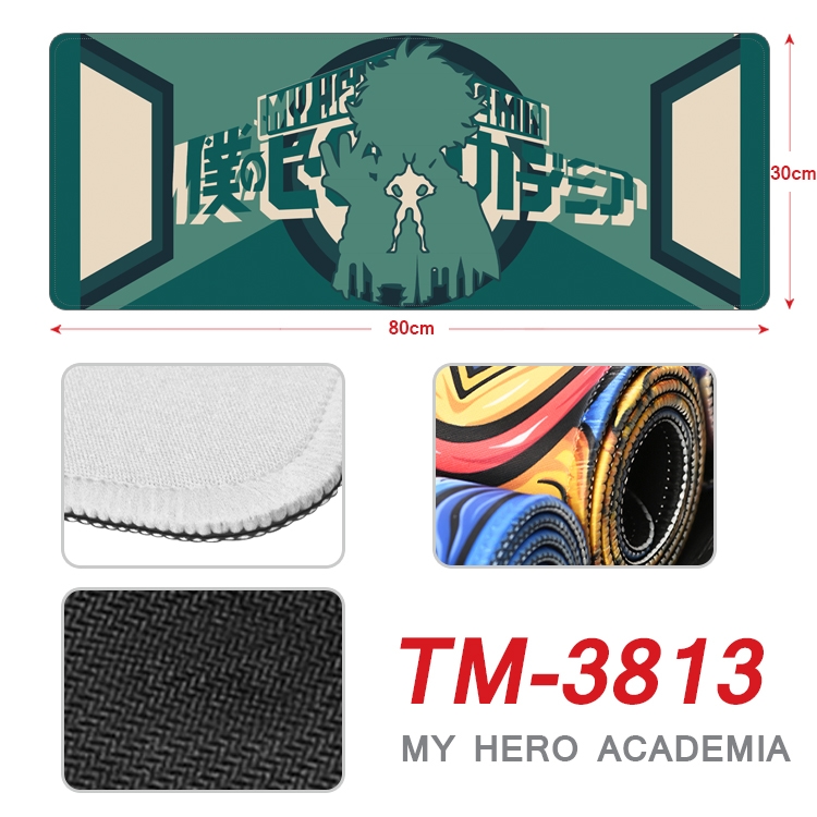 My Hero Academia Anime peripheral new lock edge mouse pad 30X80cm TM-3813A