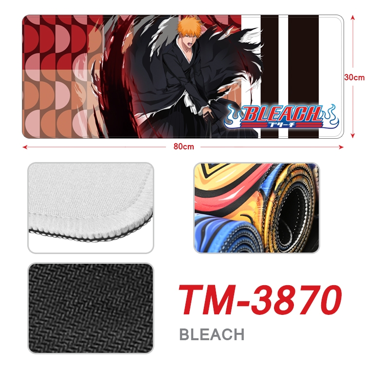 Bleach Anime peripheral new lock edge mouse pad 30X80cm  TM-3870A