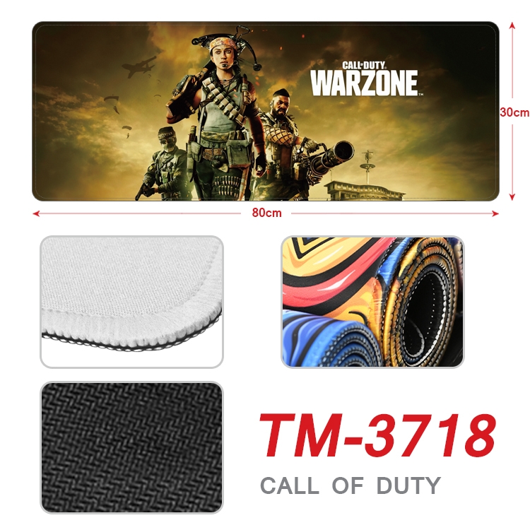 Call of Duty Anime peripheral new lock edge mouse pad 30X80cm TM-3718A