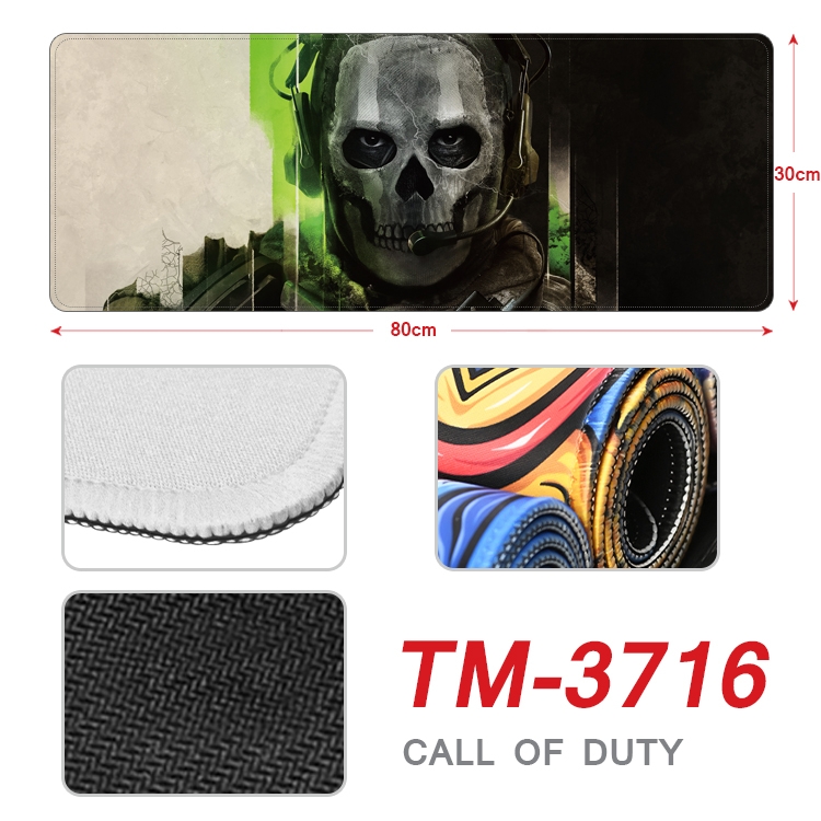 Call of Duty Anime peripheral new lock edge mouse pad 30X80cm  TM-3716A