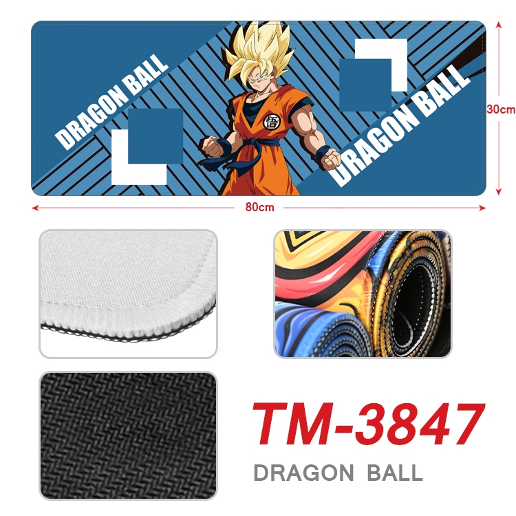 DRAGON BALL Anime peripheral new lock edge mouse pad 30X80cm TM-3847A